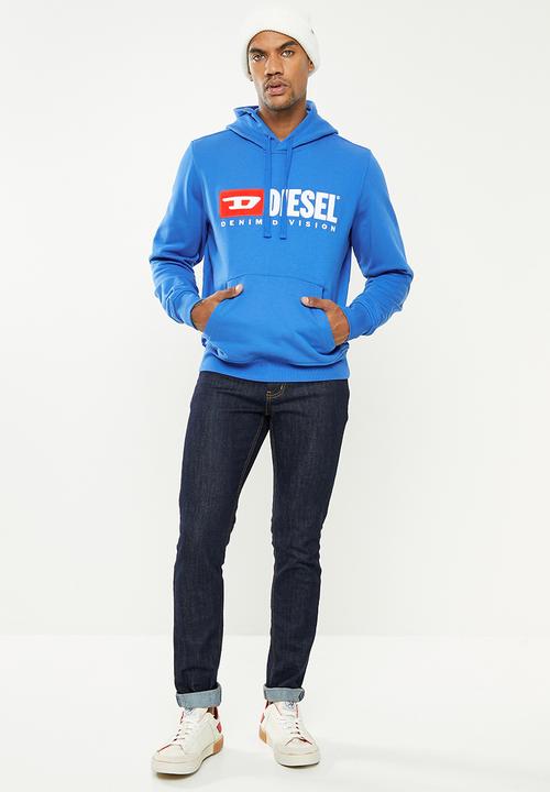 Diesel  - S-ginn-hood-div - blue