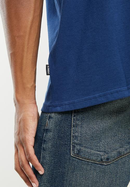 Element - Floral seal bp short sleeve - eclipse navy