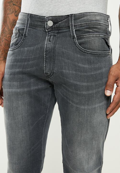 Replay - Skinny jeans - grey washed