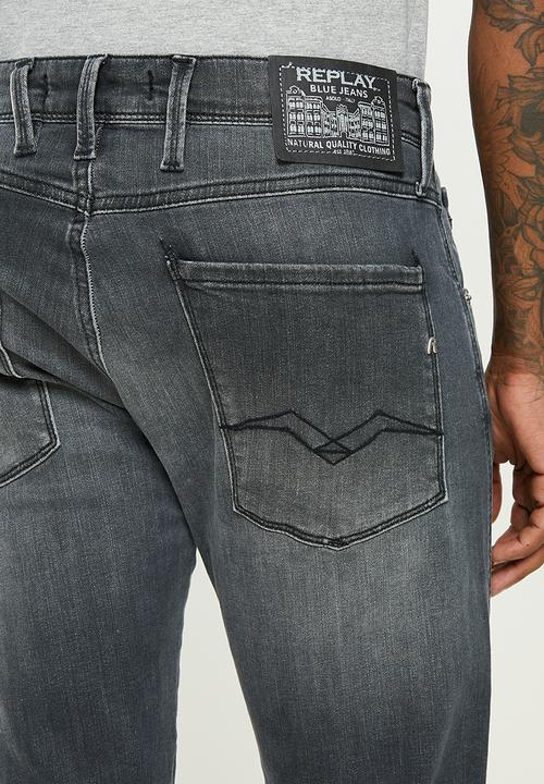 Replay - Skinny jeans - grey washed