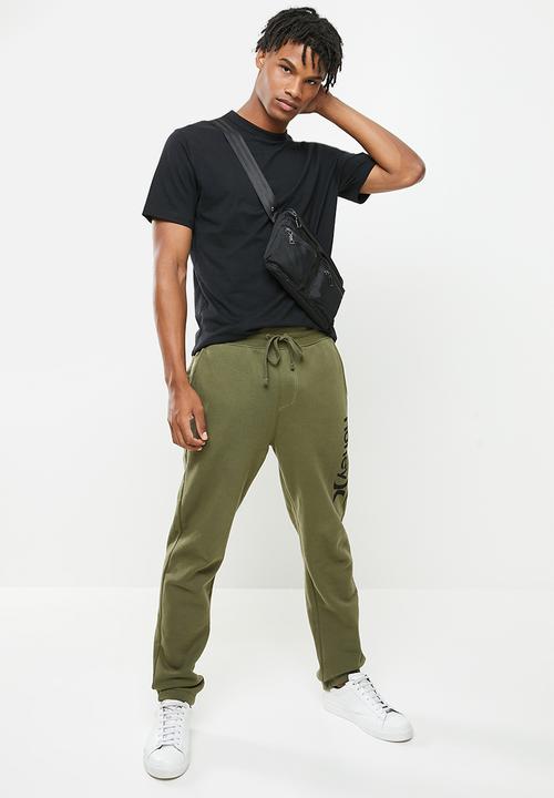 Hurley - One And Only  Track Pant - olive