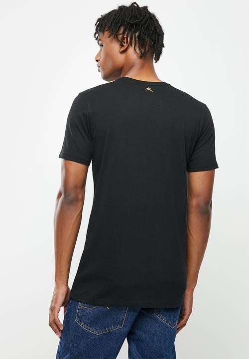 SOVIET - M padelli short sleeve logo tee  - black