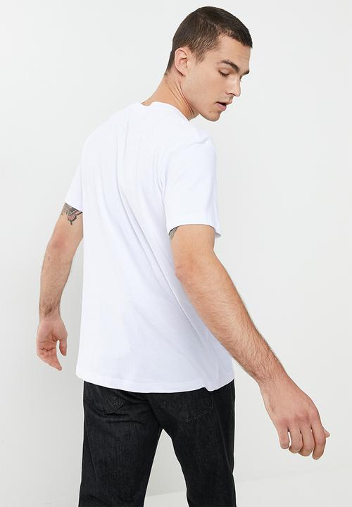 Deus Ex Machina - Deus logo tee - white