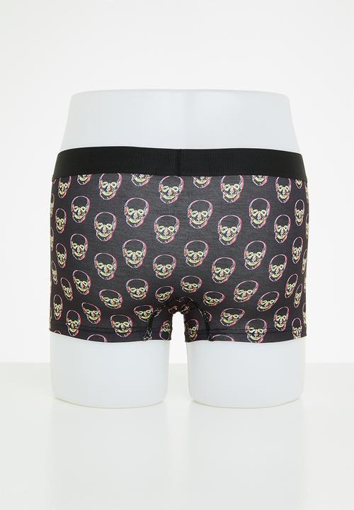 Trendyol - Skulls printed 3 pack boxers - multi