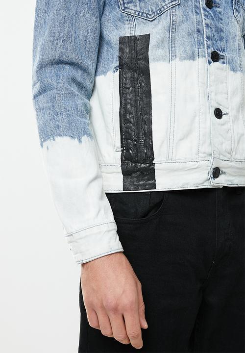 S.P.C.C - Dartmouth regular fit trucker denim jacket - bleach