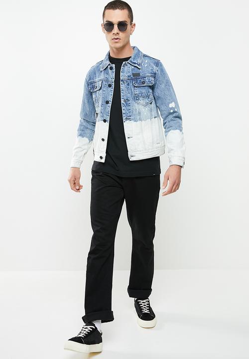 S.P.C.C - Dartmouth regular fit trucker denim jacket - bleach