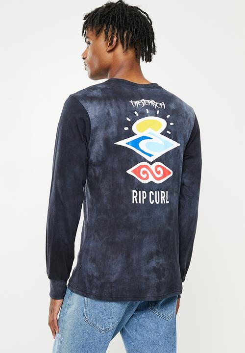 Rip Curl - Search logo long sleeve tee - navy