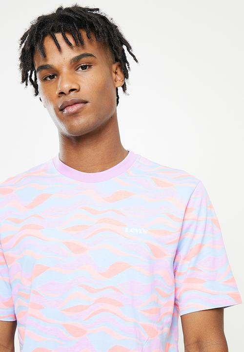 Levi’s® - Relaxed fit short sleeve logo tee - horizontal bahia skyway