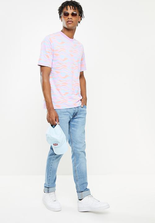 Levi’s® - Relaxed fit short sleeve logo tee - horizontal bahia skyway