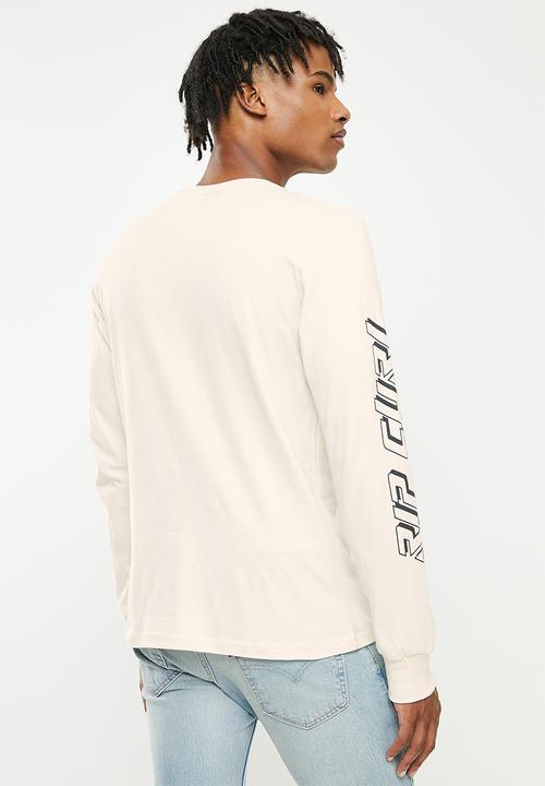 Rip Curl - Fade out icon long sleeve tee - bone