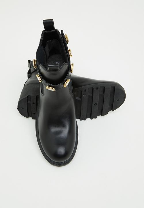 Madison® - Shante chunky chelsea boot - black