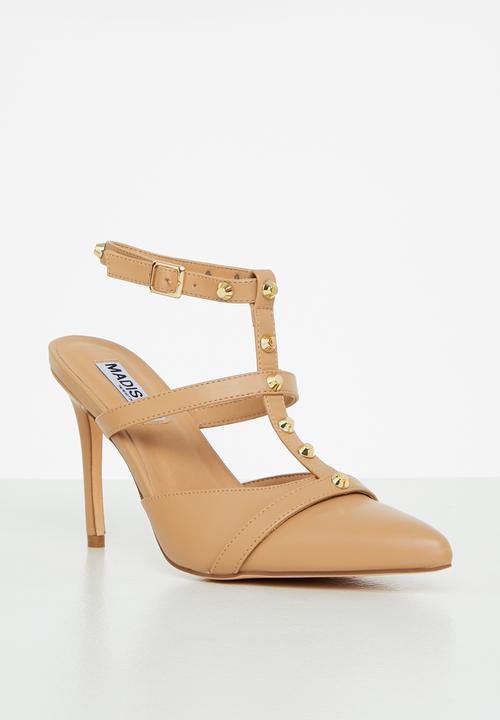 Madison® - Lolly pointed studded heel - dark neutral