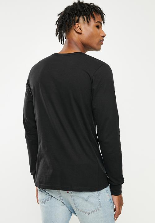 Rip Curl - Wettie logo long sleeve tee - black