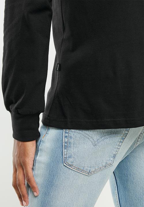 Rip Curl - Wettie logo long sleeve tee - black