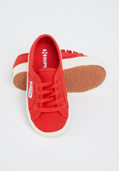 SUPERGA - 2750 baby easylite lace up - red blaze