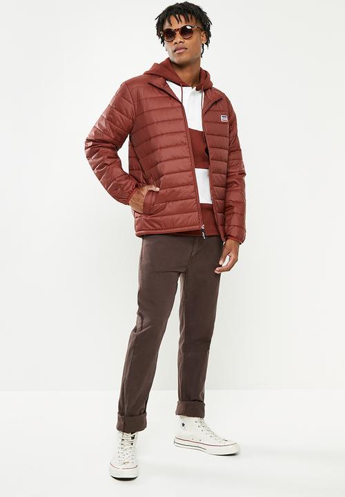 Levi’s® - Richmond packable jacket - fired brick