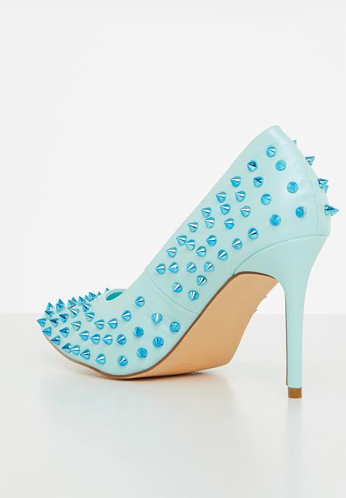 Madison® - Lush studded court heel - baby blue mono