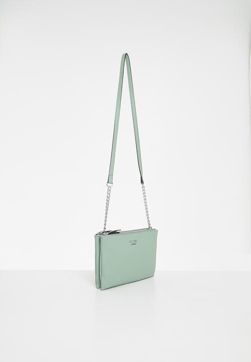 GUESS - Kalei mini dbl zip crossbody - moss