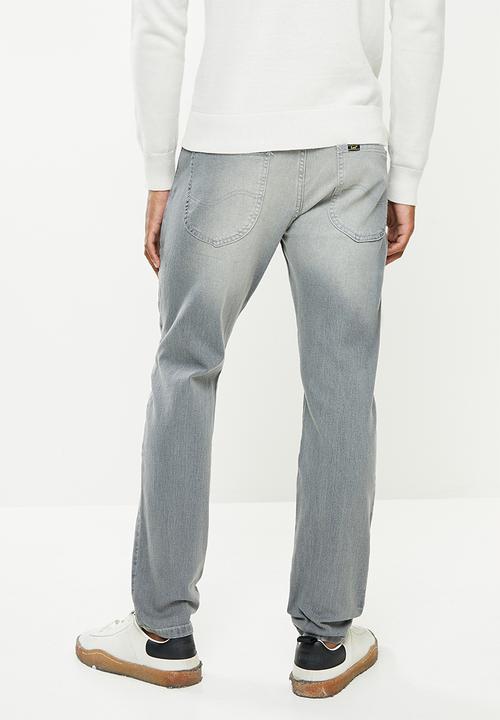 Lee  - Eddie regular fit tapered jeans - grey stretch
