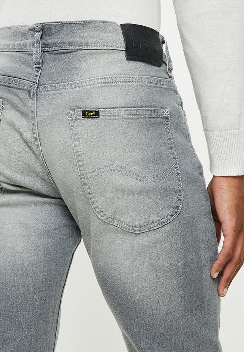 Lee  - Eddie regular fit tapered jeans - grey stretch
