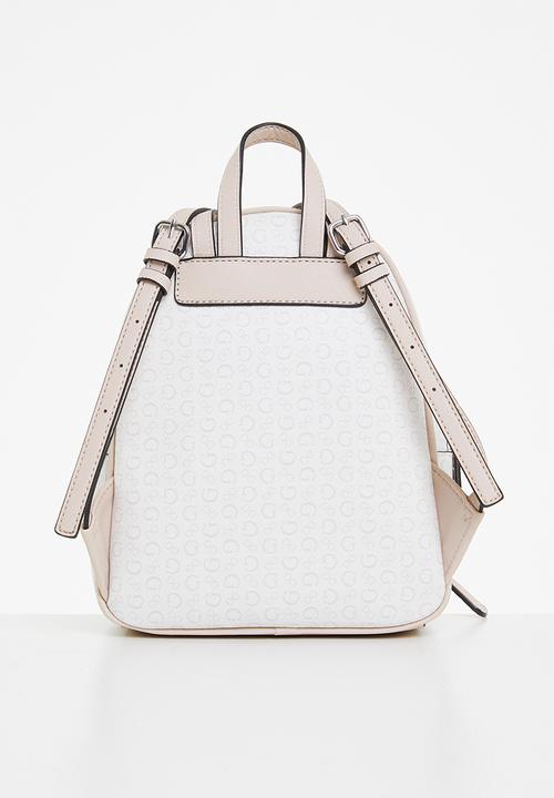 GUESS - Maxson backpack - eggshell