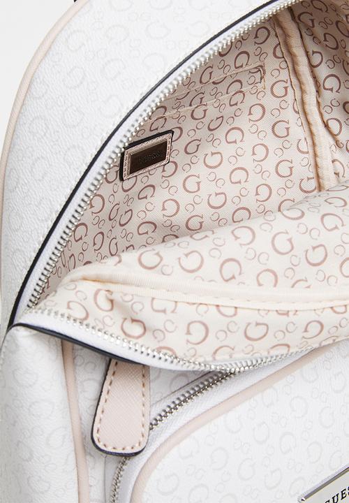 GUESS - Maxson backpack - eggshell