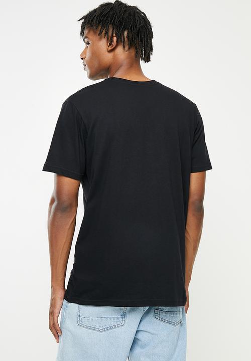 RVCA - Big RVCA short sleeve - black & white
