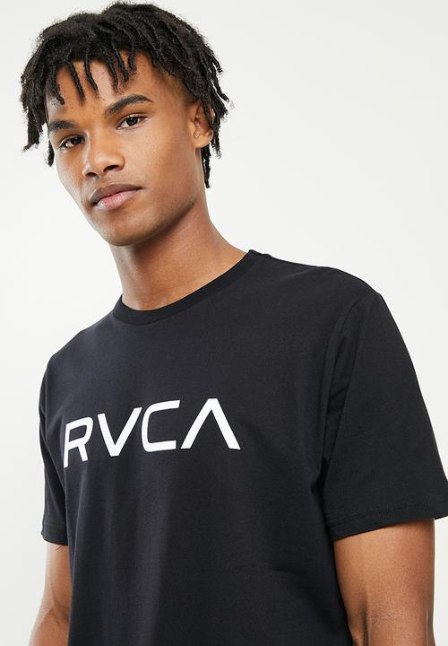 RVCA - Big RVCA short sleeve - black & white