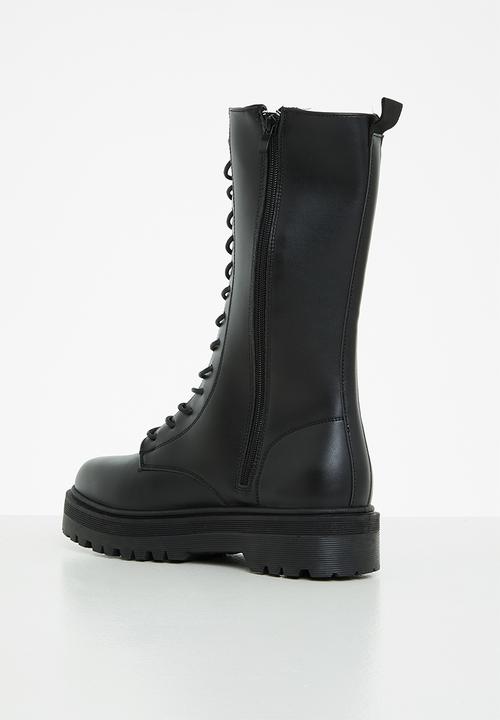 Superbalist - Valda lace up boot- black