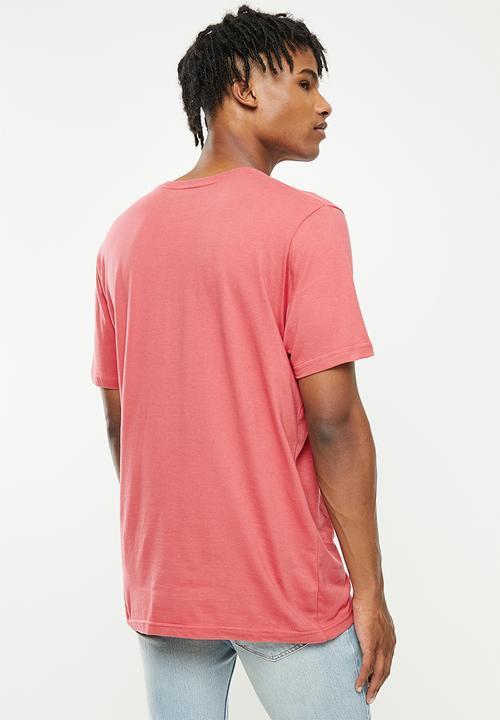 RVCA - Big RVCA Short Sleeve - Dusty Pink