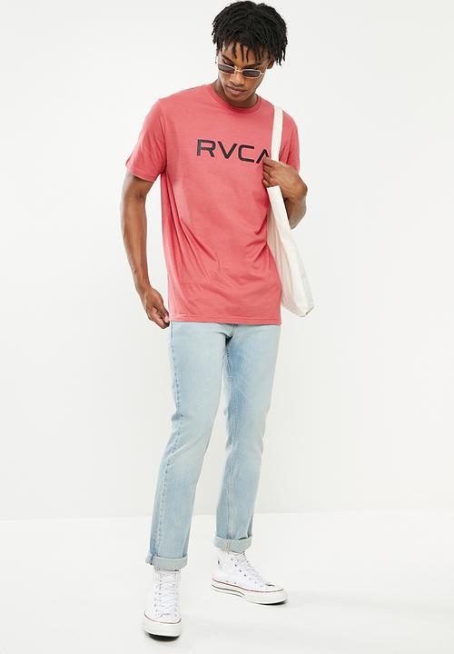 RVCA - Big RVCA Short Sleeve - Dusty Pink
