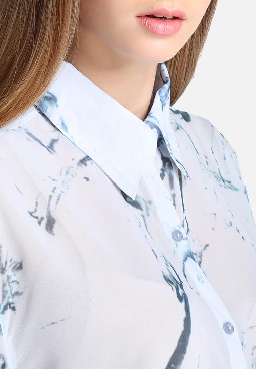 Glamorous - Marble Print Blouse