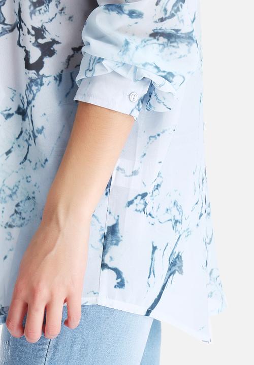 Glamorous - Marble Print Blouse