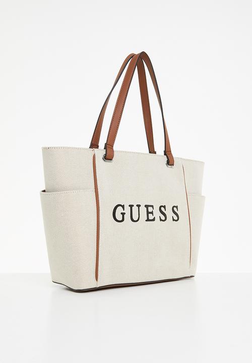 GUESS - Latham tote- canvas