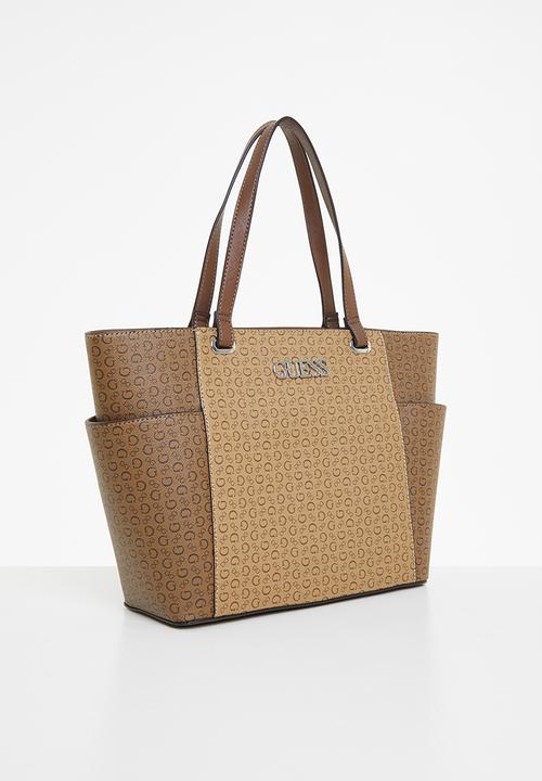 GUESS - Latham tote - cocoa