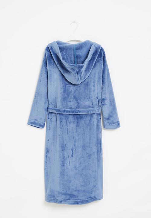 Rebel Republic - Boys hooded gown - blue