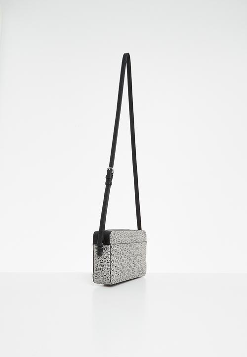 GUESS - Kalei mini camera crossbody - black
