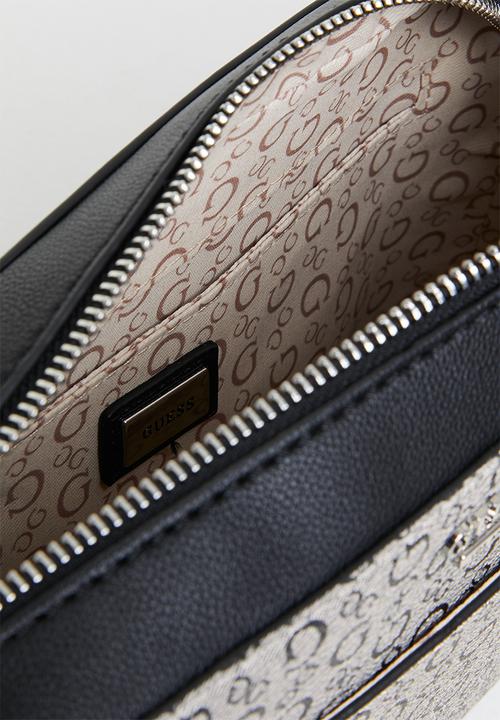 GUESS - Kalei mini camera crossbody - black