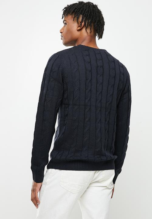 Brave Soul - Maoc knit - french navy