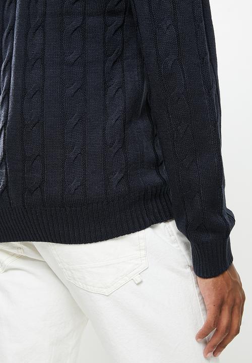 Brave Soul - Maoc knit - french navy