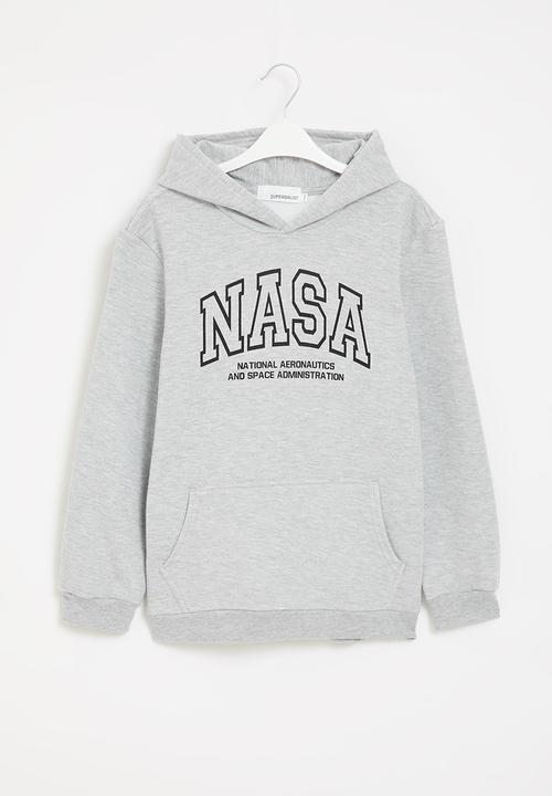 Superbalist - NASA hoodie - grey melange