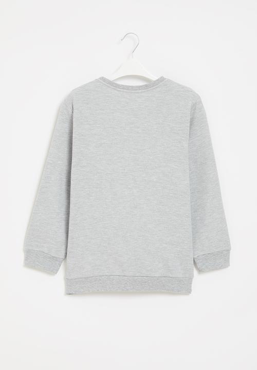 Superbalist - Boys smiley sweatshirt - grey
