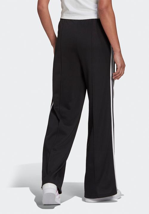 adidas Originals - Wideleg double knit trackpants - black