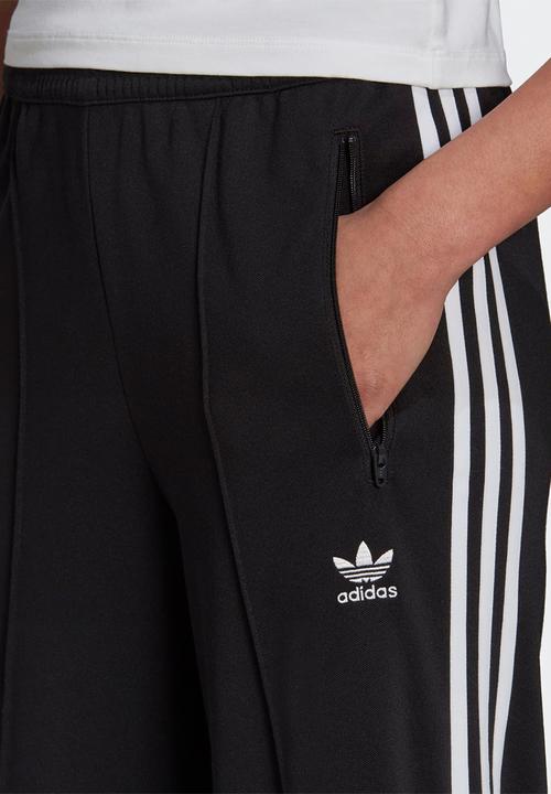 adidas Originals - Wideleg double knit trackpants - black