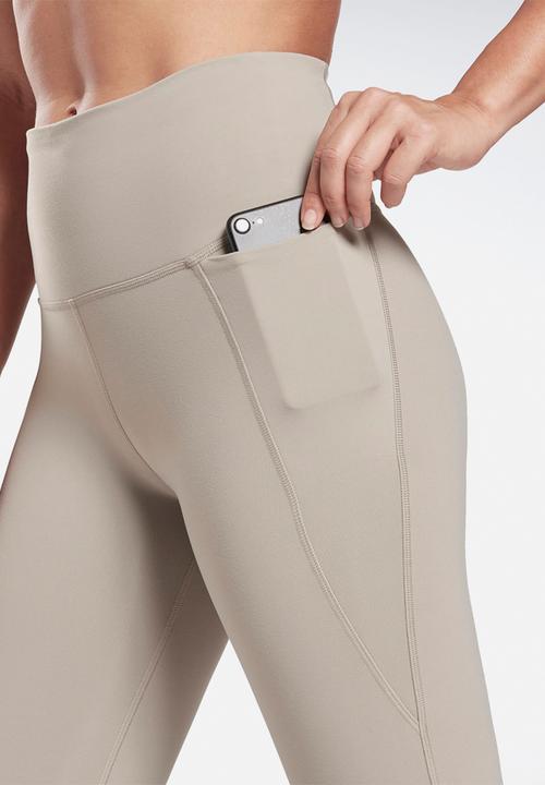 Reebok - Ts lux hr tights - boulder grey