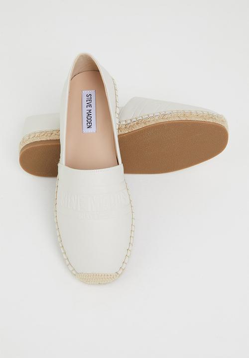 Steve Madden - Waken leather espadrille - bone
