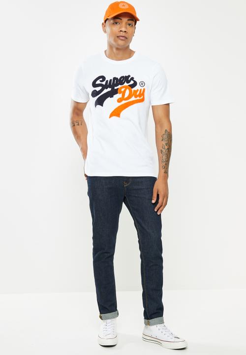 Superdry. - Vl source tee - white 