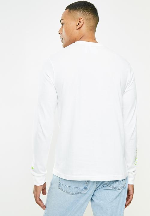 adidas Originals - Bball surreal LS Tee- core white