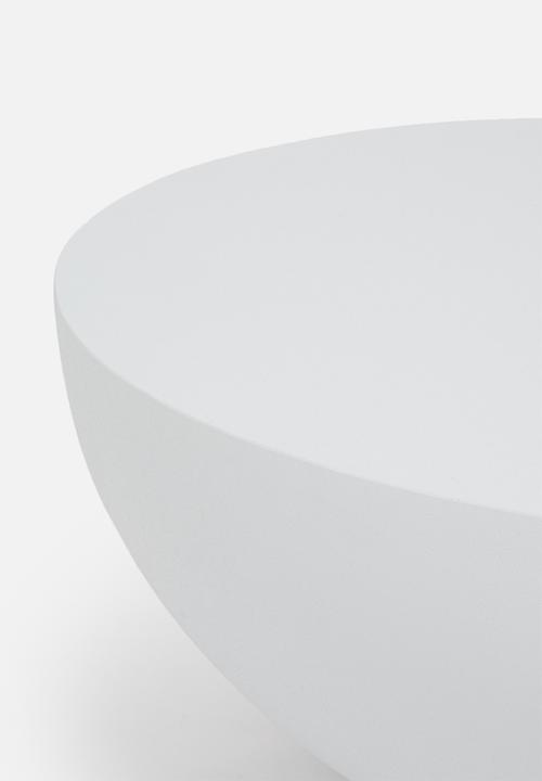 Sixth Floor - Holden outdoor coffee round table - cement