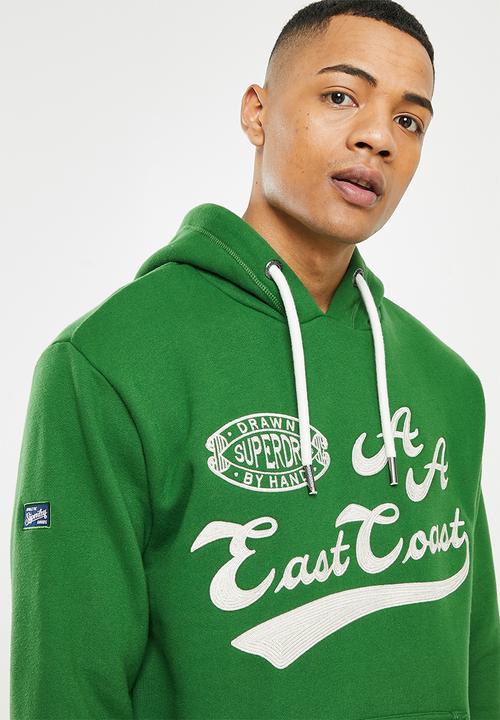 Superdry. - Collegiate hood - bowling green